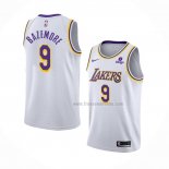 Maillot Los Angeles Lakers Kent Bazemore NO 9 Association 2021-22 Blanc