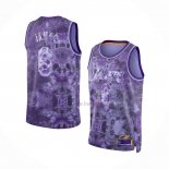 Maillot Los Angeles Lakers LeBron James NO 6 Select Series 2023 Volet