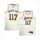 Maillot Los Angeles Lakers x X-box Master Chief NO 117 Blanc