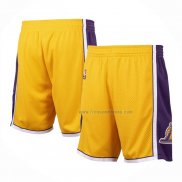 Short Los Angeles Lakers Mitchell & Ness 2009-10 Jaune