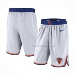 Short New York Knicks 2017-18 Blanc