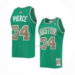Maillot Boston Celtics Paul Pierce NO 34 Mitchell & Ness 2007-08 Vert