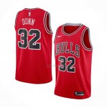 Maillot Chicago Bulls Kris Dunn NO 32 Icon Rouge