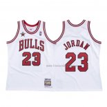 Maillot Chicago Bulls Michael Jordan Mitchell & Ness 1998 Blanc