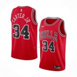 Maillot Chicago Bulls Wendell Carter JR. NO 34 Icon Rouge