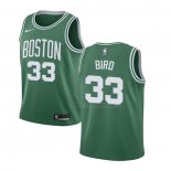 Maillot Enfant Boston Celtics Larry Bird NO 33 Ville 2018 Vert