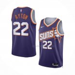 Maillot Phoenix Suns Deandre Ayton NO 22 Icon 2023-24 Volet