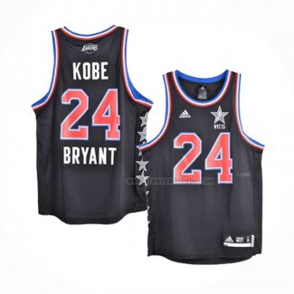 Maillot All Star 2015 Kobe Bryant NO 24 Noir