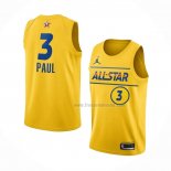 Maillot All Star 2021 Phoenix Suns Chris Paul NO 3 Or