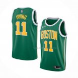 Maillot Boston Celtics Kyrie Irving NO 11 Earned 2018-19 Vert