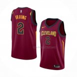 Maillot Cleveland Cavaliers Kyrie Irving NO 2 Icon 2018 Rouge