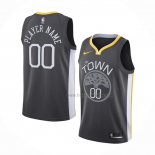 Maillot Golden State Warriors Personnalise Statement Gris