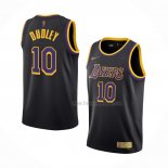 Maillot Los Angeles Lakers Jared Dudley NO 10 Earned 2020-21 Noir