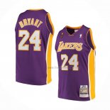 Maillot Los Angeles Lakers Kobe Bryant NO 24 Mitchell & Ness 2008-09 Volet