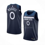 Maillot Minnesota Timberwolves D'angelo Russell NO 0 Icon Bleu