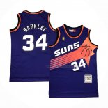 Maillot Phoenix Suns Charles Barkley NO 34 Mitchell & Ness 1992-93 Volet