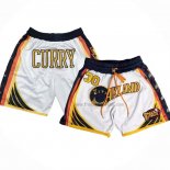 Short Golden State Warriors Stephen Curry 2022 NBA Finals Blanc