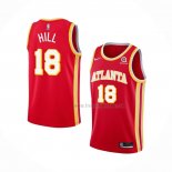 Maillot Atlanta Hawks Solomon Hill NO 18 Icon 2020-21 Rouge