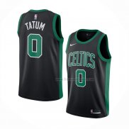 Maillot Boston Celtics Jayson Tatum NO 0 Statement 2017-2018 Noir