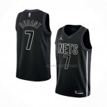 Maillot Brooklyn Nets Kevin Durant NO 7 Statement 2022-23 Noir