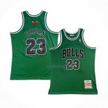 Maillot Chicago Bulls Michael Jordan NO 23 Retro Vert