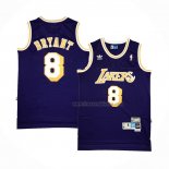 Maillot Los Angeles Lakers Kobe Bryant NO 8 Retro Volet