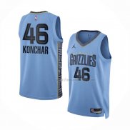 Maillot Memphis Grizzlies John Konchar NO 46 Statement 2022-23 Bleu
