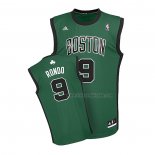 Maillot Boston Celtics Rajon Rondo NO 9 Vert1