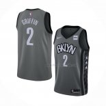 Maillot Brooklyn Nets Blake Griffin NO 2 Statement 2020 Gris