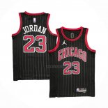 Maillot Chicago Bulls Michael Jordan NO 23 Statement 2020-21 Noir