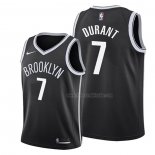 Maillot Enfant Brooklyn Nets Kevin Durant NO 7 Icon 2019 Noir