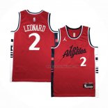 Maillot Los Angeles Clippers Kawhi Leonard NO 2 Statement 2024-25 Rouge