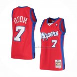 Maillot Los Angeles Clippers Lamar Odom NO 7 Mitchell & Ness 2000-01 Rouge