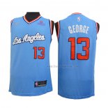 Maillot Los Angeles Clippers Paul George NO 13 2019-20 Bleu