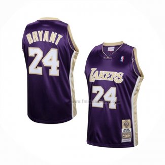 Maillot Los Angeles Lakers LeBron James NO 24 Hardwood Classics Hall of Fame 2020 Volet