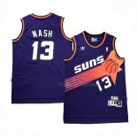Maillot Phoenix Suns Steve Nash NO 13 Retro Volet
