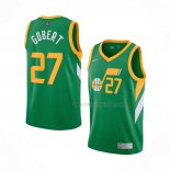 Maillot Utah Jazz Rudy Gobert NO 27 Earned 2020-21 Vert