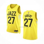 Maillot Utah Jazz Rudy Gobert NO 27 Icon 2022-23 Jaune