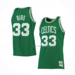 Maillot Boston Celtics Larry Bird NO 33 Mitchell & Ness 1985-86 Vert