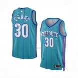 Maillot Charlotte Hornets Dell Curry NO 30 Classic 2023-24 Vert