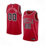Maillot Chicago Bulls Personnalise Icon Rouge