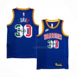 Maillot Golden State Warriors Stephen Curry NO 30 Classic Royal Special Mexico Edition Bleu