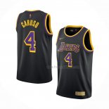 Maillot Los Angeles Lakers Alex Caruso NO 4 Earned 2020-21 Noir
