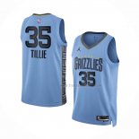 Maillot Memphis Grizzlies Killian Tillie NO 35 Statement 2022-23 Bleu