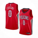 Maillot New Orleans Pelicans Demarcus Cousins NO 0 Statement Rouge