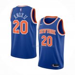 Maillot New York Knicks Kevin Knox II NO 20 Icon 2020-21 Bleu