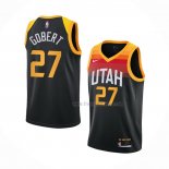 Maillot Utah Jazz Rudy Gobert NO 27 Ville 2020-21 Noir