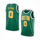Maillot Boston Celtics Jayson Tatum NO 0 Earned 2018-19 Vert