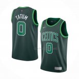 Maillot Boston Celtics Jayson Tatum NO 0 Earned 2020-21 Vert