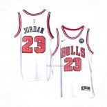 Maillot Chicago Bulls Michael Jordan NO 23 Association 2022-23 Blanc